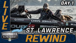 2024 Bassmaster Elite Series LIVE at St Lawrence — Day 1 [upl. by Dredi897]