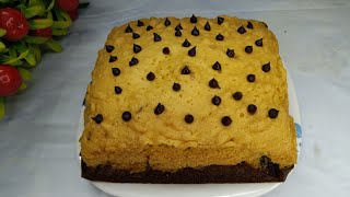 চকলেট ভ্যানিলা ক্যাস্টেলা কেক। Chocolate Vanilla castella cake। Castella Cake recipe without oven। [upl. by Melosa738]