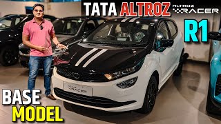 2024 Tata Altroz Racer R1 Variant Review and Walkaround ✅🔥 l Altroz Racer Base Model Review l MRCars [upl. by Seaman]