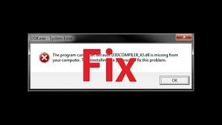 How to fix D3DCompiler43dll is Missing error [upl. by Ateiluj]