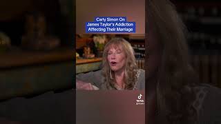 Carly Simon on James Taylors Addiction shorts [upl. by Valentijn]