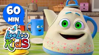 Educational Nursery Rhymes  Baby Songs  Kids Songs from LooLoo Kids [upl. by Lyris]