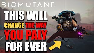 BIOMUTANT  THIS EXPLOIT WILL CHANGE COMPLETELY THE WAY YOU PLAY  New LevitationFlying FULL Guide [upl. by Yorztif]