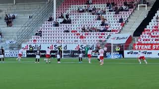 Fredrikstad FK  Odd 20 MÅL Morten Bjørlo 31082024 [upl. by Kenley822]