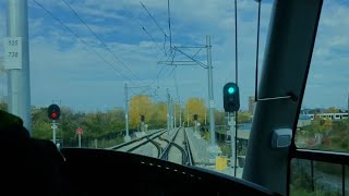 Operators View Ottawas New Train line in 4 Minutes OLRT Phase 1 Timelapse [upl. by Ankney]