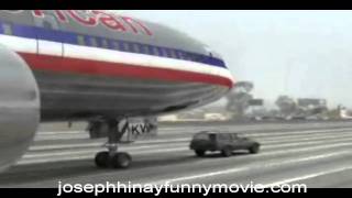 American Airlines Emergency Landing in Expressway amazing  Funny video [upl. by Celene]