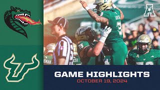 Game Highlights UAB vs South Florida Oct 19 2024 [upl. by Neerehs]