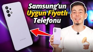 Samsung Galaxy A32 inceleme  Samsungun uygun fiyatlı telefonu alınır mı [upl. by Sanoy229]