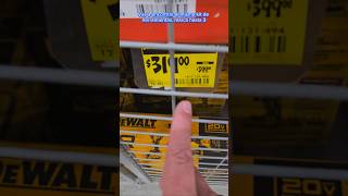 It Always Pays dewalt homedepot tooldeals toolclearance clearance clearancefinds diy howto [upl. by Choo]