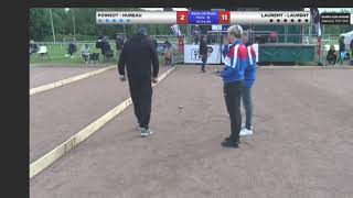 pétanque 2024 Vaires sur marne8ème de finale doublette mixte LAURENTHUREAU [upl. by Anot]