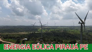 ENERGIA EÓLICA PIRAUÁMACAPARANA PE [upl. by Odlawso]