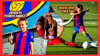 ¿Quién es PEDRITO JUAREZ Niño de 7 años que se hizo VIRAL Y LLEGÓ A BARCELONA por su mamá PSICÓLOGA [upl. by Dolhenty637]