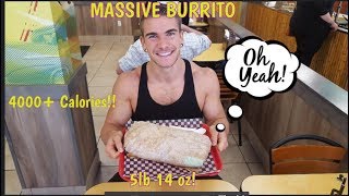 5lb BIG Burrito Challenge Record In Halifax Canada Food challenge [upl. by Sands41]