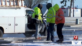 Water Main Breaks A Priority For Utility Crews During Freezing Temps [upl. by Ballman]