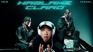 Coreano Loco reacciona a Yandel Feid 🤯🔥 HÁBLAME CLARO [upl. by Randolf]