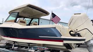 FIRST LOOK  BRAND NEW CHRIS CRAFT CALYPSO 32  Exterior Walk Around [upl. by Nyraa993]