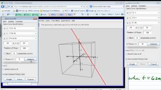 Parameterizing a Line [upl. by Arahat773]