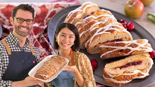 Amazing Apple Cranberry Bread with Rie McClenny [upl. by Adi]