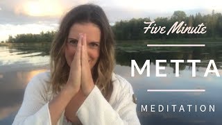 5 Minute Metta Meditation with Ally Boothroyd [upl. by Akilat]