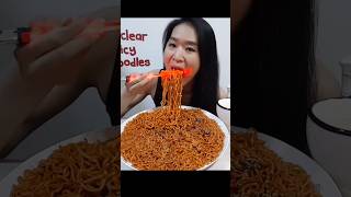 🔥🤯😱10x spicy noodles asmr asmrfood asmrsounds mukbang food [upl. by Enatan]