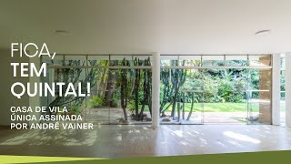 UMA AUTÊNTICA CASA MODERNISTA ASSINADA NO JARDIM AMÉRICA  FICA TEM QUINTAL [upl. by Rene]