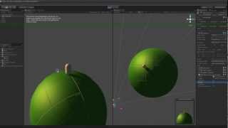 Planet Gravity in Unity 2 different versions [upl. by Airdnassac]