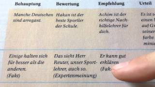 Argumentationsstruktur analysieren  Anleitung und Erklärung [upl. by Noxas]