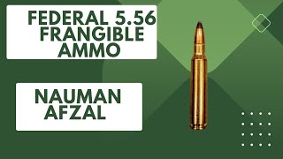 Federal 5 56 frangible ammo vs NATO M855 [upl. by Cleasta251]