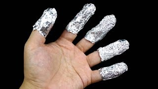 12 Life hacks for aluminium foil [upl. by Assenyl]