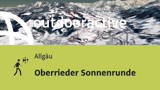 Winterwanderung im Allgäu Oberrieder Sonnenrunde [upl. by Borchers]