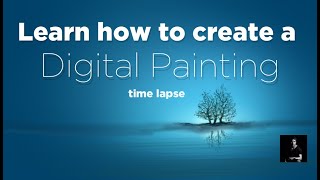 Learn how to create a realistic Digital painting 1  Time lapse myoceandiary [upl. by Deevan530]