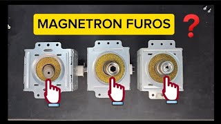 SAIBA PARA QUE SERVEM ESSES FUROS NA ANTENA DO MAGNETRON COM GEOMETRIA DIFERENTES MICROONDAS [upl. by Sasnak]