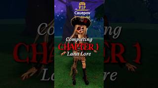 COMPLETING CHAPTER 1 LANA LORE⁉️ roblox dresstoimpress dti shorts [upl. by Clark]