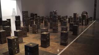 Montaje Boltanski Départ  Arrivée Instalación La Réserve des Suisses Morts [upl. by Dnana]