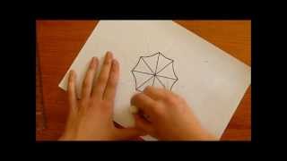 How to draw Umbrella Corporation logo [upl. by Koal83]