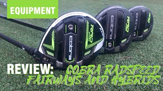 Which Cobra fairway wood is right for your game Cobra Radspeed fairway woods and hybrids review [upl. by Eecal]