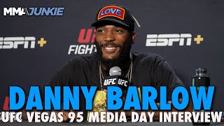 Danny Barlow Admits Pressure Being Undefeated Try My Best to Ignore The Zero  UFC on ESPN 61 [upl. by Einuj]