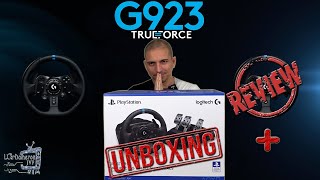 LOGITECH G923 TRUEFORCE UNBOXING  REVIEW [upl. by Emanuela]