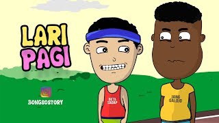 Bongso Story  Lari Pagi  Animasi Indonesia Timur [upl. by Ahsemac461]