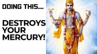 Most negative Karma of Mercury Vedic astrology for beginners [upl. by Noicpesnoc]