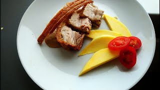 Roasted Pork  Flæskesteg Recipe [upl. by Naynek]