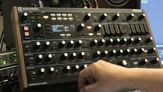 Novation Peak Demo Factory Presets Aiyn Zahev Stardrive patches amp Synthpatchescom  The Peaks [upl. by Enerahs867]