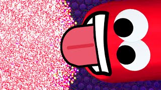 SLITHERIO  SERVER CRASH PER TROPPI PUNTI [upl. by Aihsatan55]