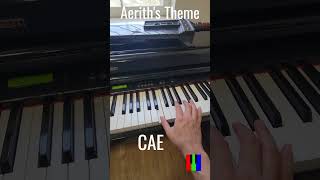 Aeriths Theme 🙏 Final Fantasy VII Piano Tutorial [upl. by Iam]