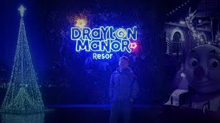 Drayton Manor Christmas Wonderland Vlog December 2023 [upl. by Tansy]