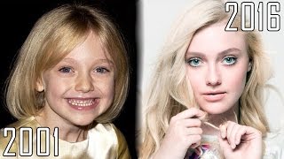 Dakota Fanning 20012016 all movies list from 2001 How much has changed Before and Now [upl. by Adnuhsed328]