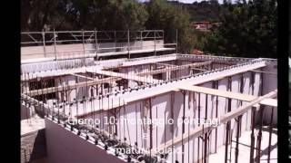 Video Cantiere con sistema costruttivo SISMORESISTENTE Carbon ED SYSTEM [upl. by Bunni]