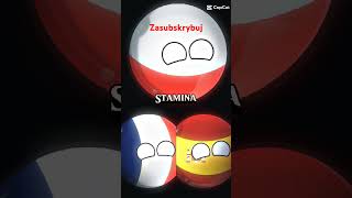 Polska vs Francja i Hiszpania europe countryballs map geography [upl. by Stannwood102]