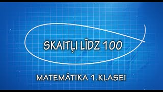 Matemātika 1klasei Skaitļi līdz 100 [upl. by Os]