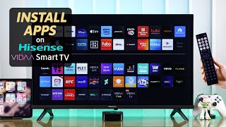 Hisense VIDAA Smart TV How to Install ANY Apps Download [upl. by Tegdig]